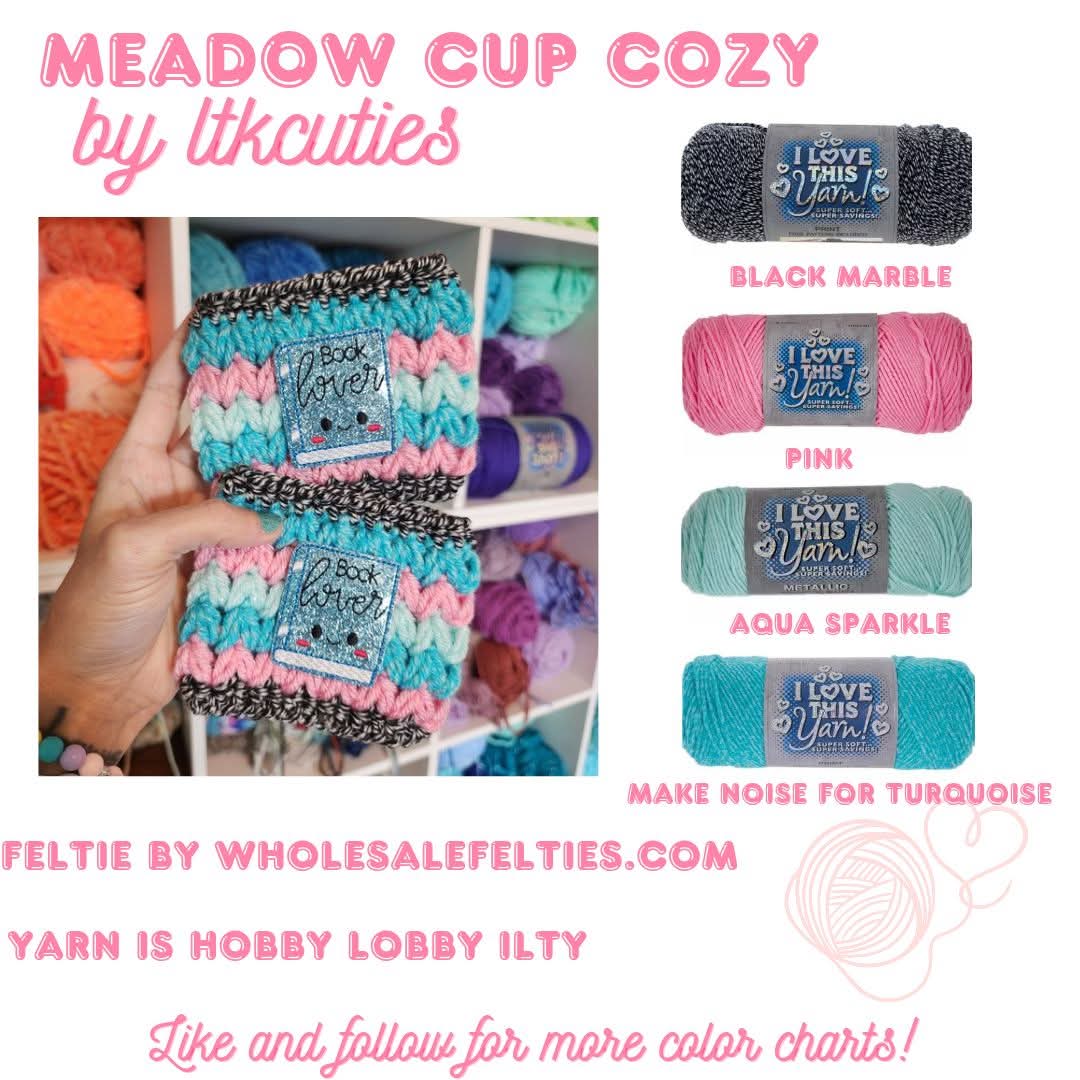 Cup Cozy Color Chart