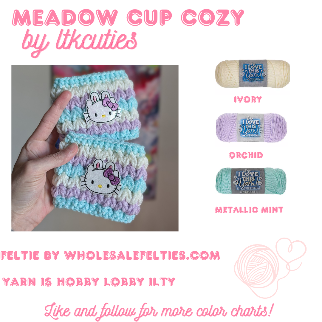Cup Cozy Color Chart