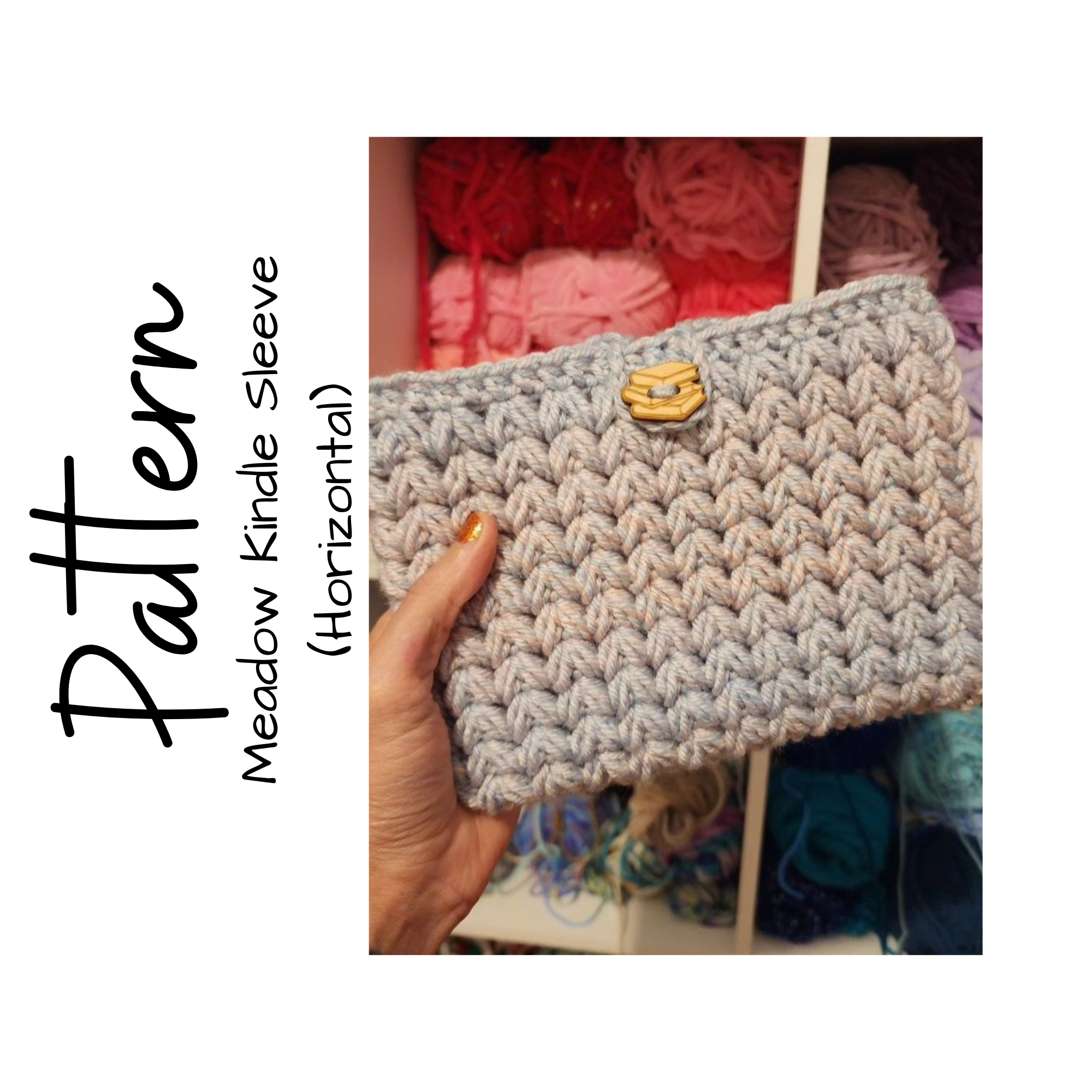 Horizontal Kindle Sleeve